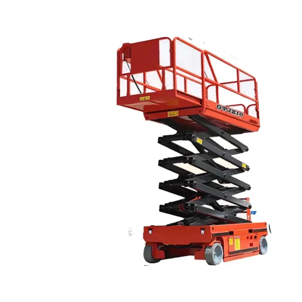 

Mobile Scissor Lift Electric Hydraulic Aerial Work Vehicle