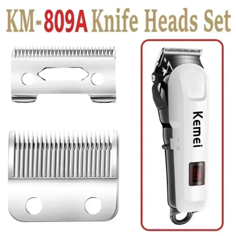 Kemei Haarschneidemaschine KM-809A Haarschnittmaschine Drahtloser Trimmer Männer Professionelle Haarschneidemaschine Wiederaufladbare Haarschnitt Barberkemei – Detail 4