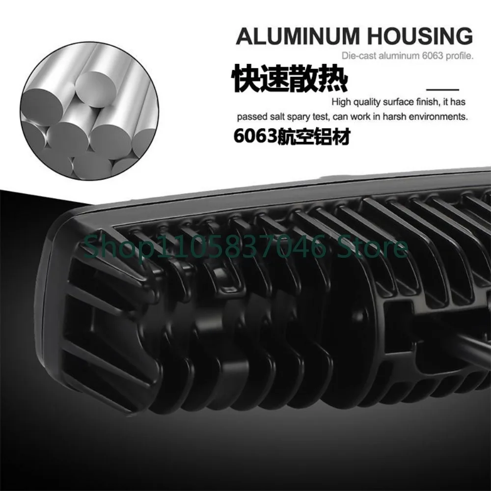 Car LED strip spotlight off-road vehicle truck grille ultra bright modified strong light 12V24V paving straight light