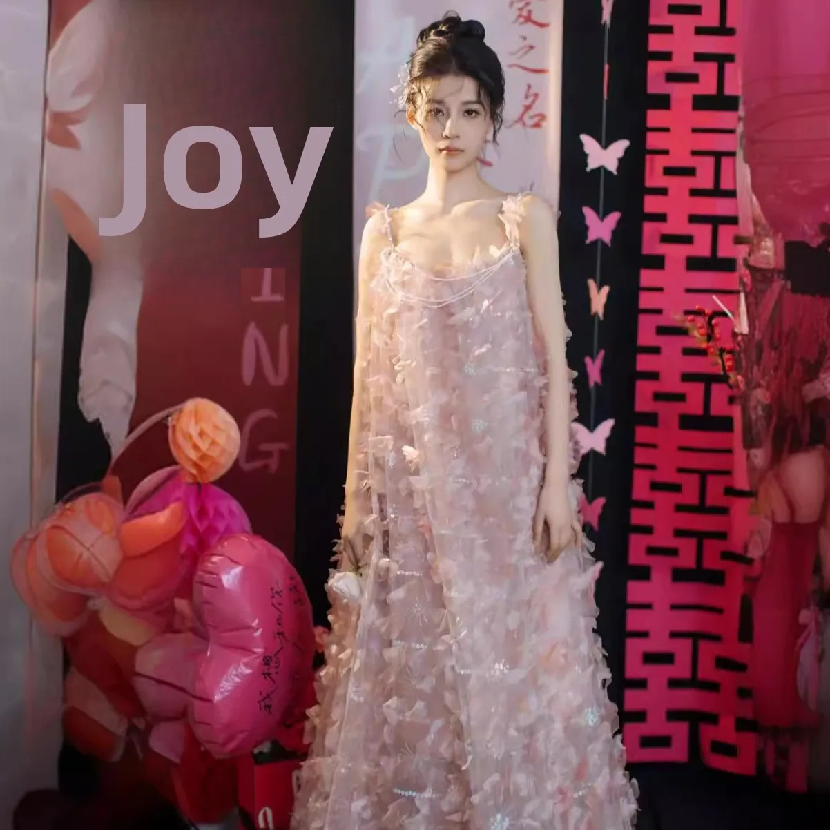 

Новое китайское свадебное платье 2024 года, летняя коллекция, розовое, цвета конфет, свадебное платье с бретельками, тюлевая юбка, высокая талия, бальное платье