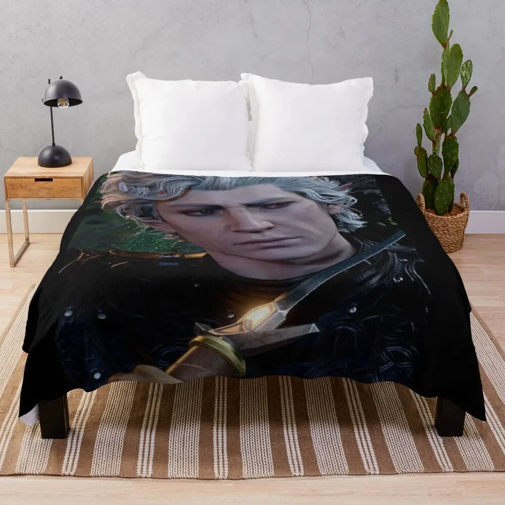 

Astarion - Baldurs gate 3 Throw Blanket Bed Luxury Thicken Blankets