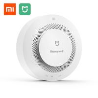 90% New Xiaomi Mijia Smart Smoke Detector Zigbee compatible Fire Alarm Monitor Remote Control Sound Alert Sensor No Box