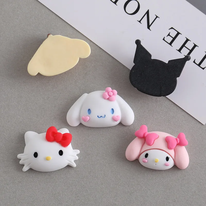 

20pcs Hot Sell Cute Cartoon Resin Handmade Decoration Ornaments Craft Supplies Phone Shell Accessories Patch Kids Hair Materials