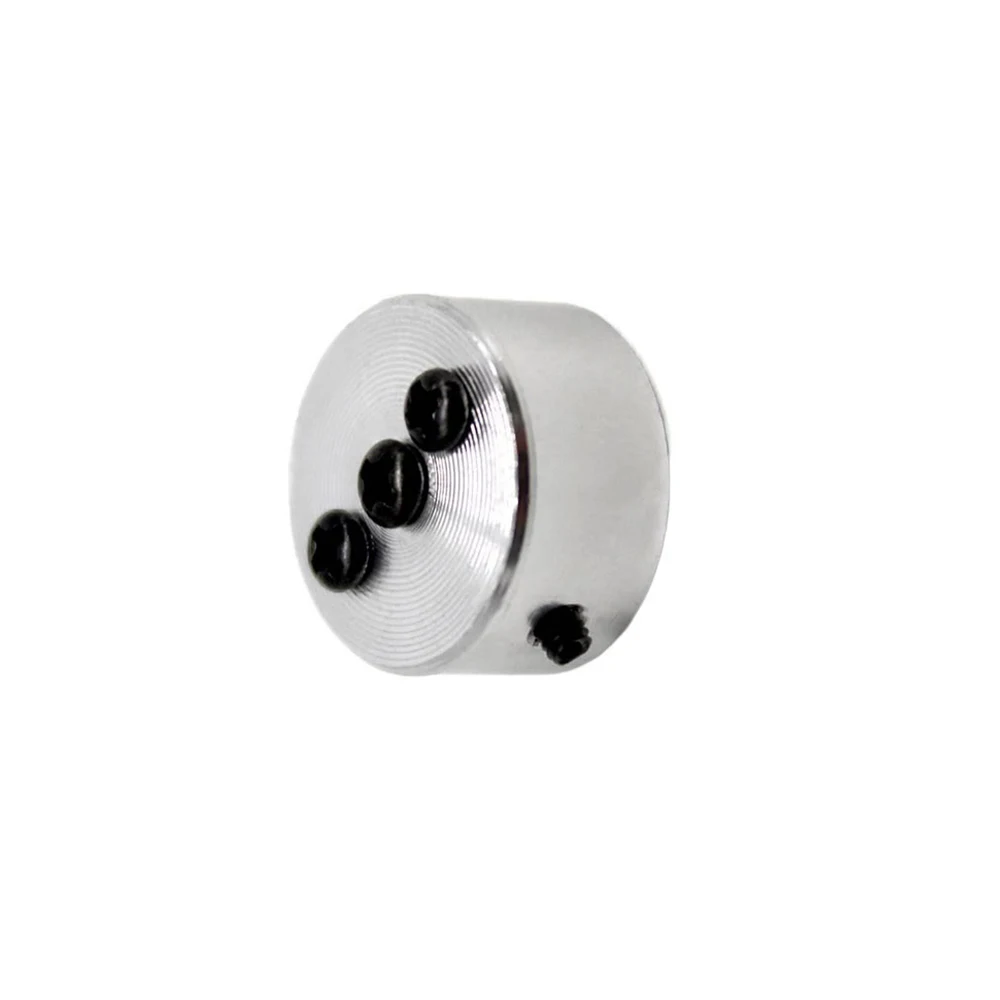 1Set 15mm 3-Hole Aluminum Eccentric Crank Wheel 8mm Thick 2mm Center Bore M2 Thread Holes DIY Mini Model Wheel Disc