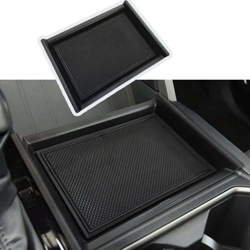 

Car Armrest Storage Box Interior Secondary Storage Center Fit For Toyota Tundra 2022 2023 Accessories Glove Box