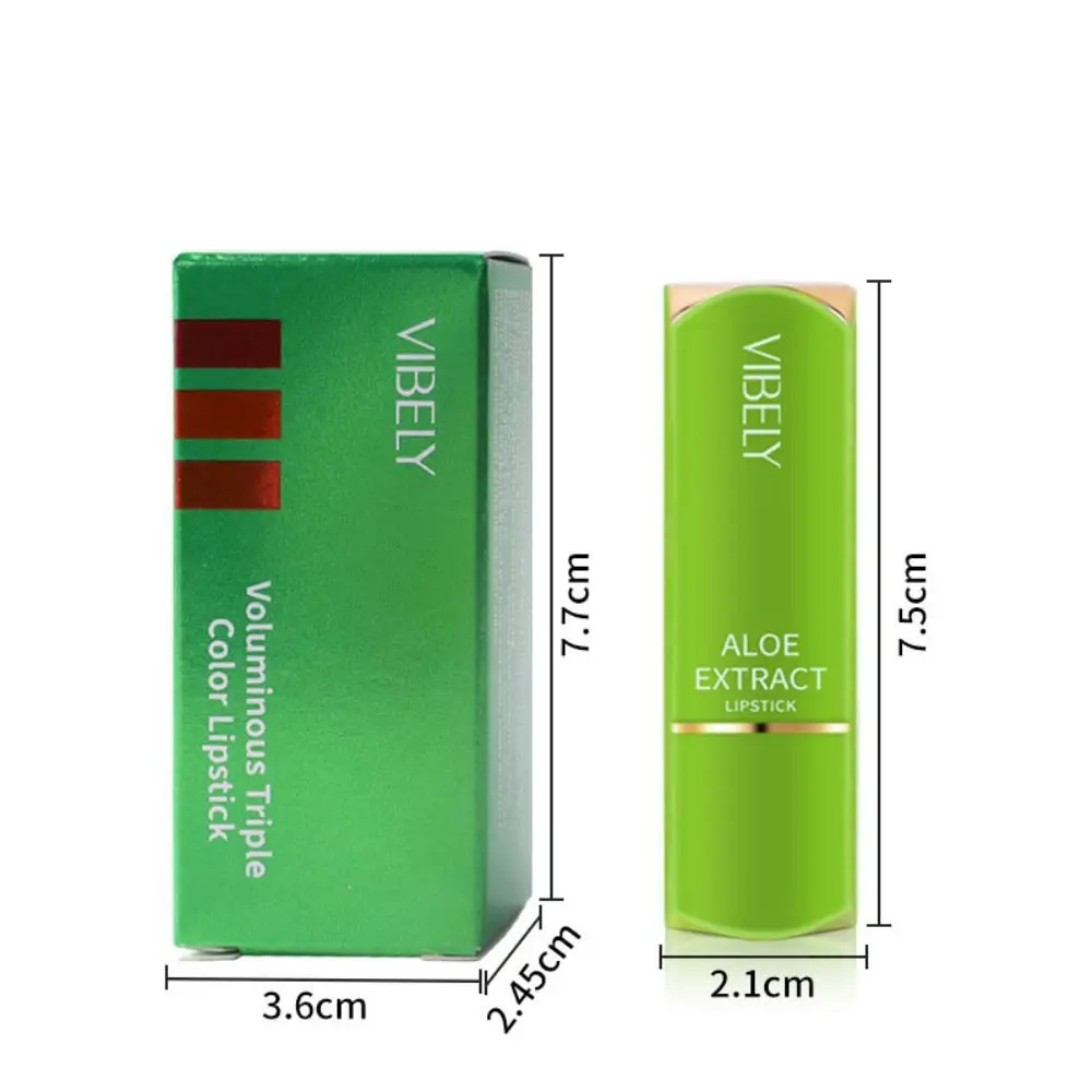 ボリュームアップ トリコロール チェンジング リップスティック 保湿 汚れにくい 色が変わるリップスティック 滑りにくい ベタつかない