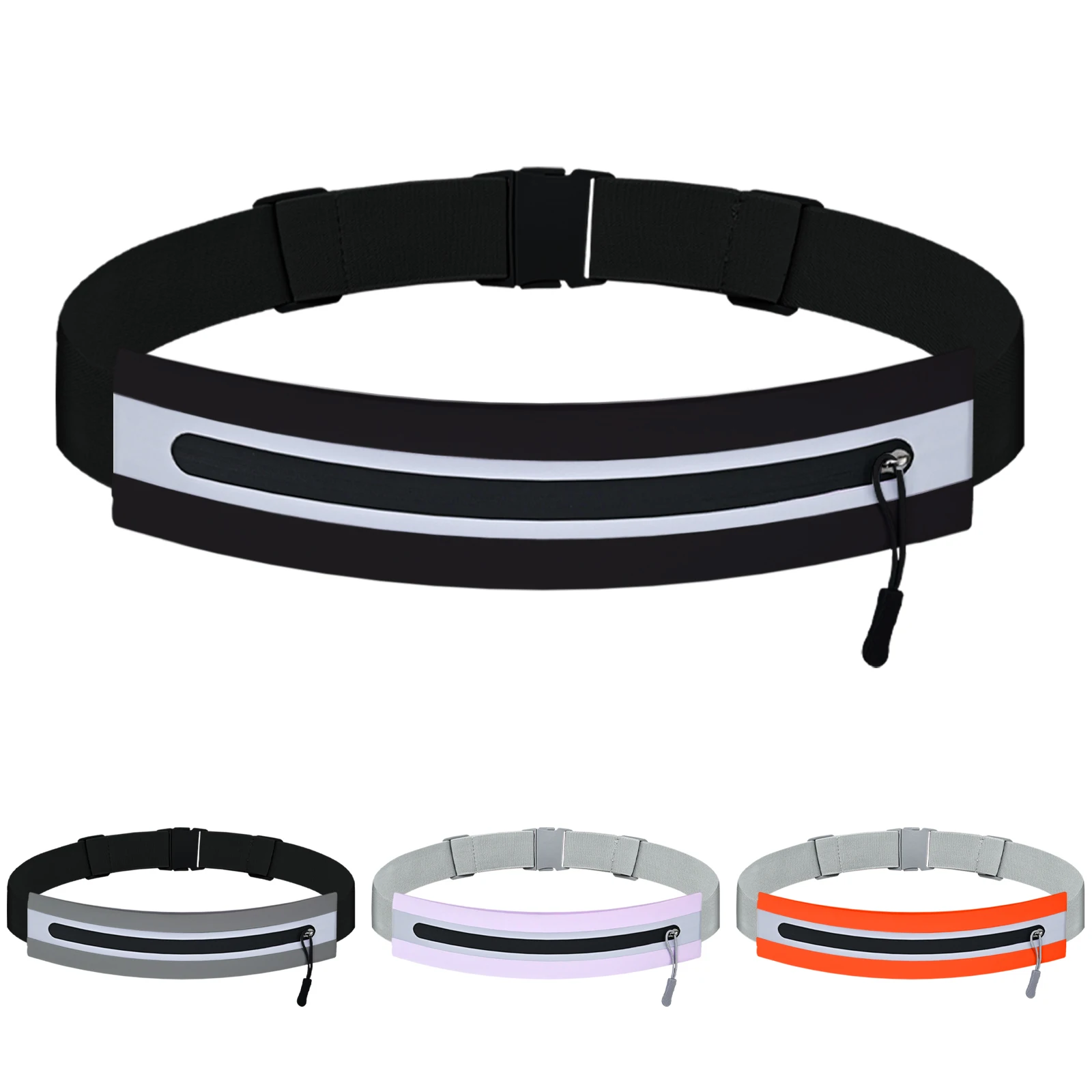 Women's Multifunctional Large-Capacity Water-Resistant Waist Bag for Running and Outdoor Sports, Phone Wallet
