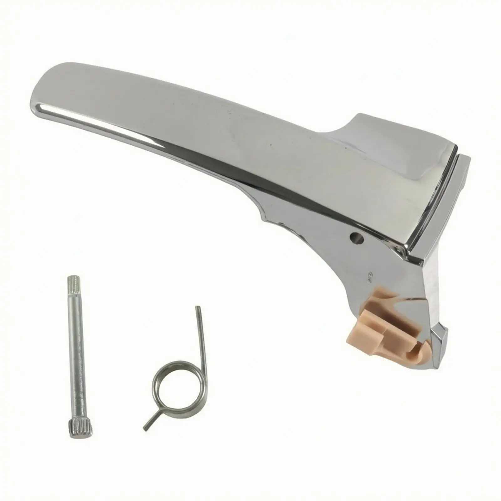 Replacement Car Door Handle with Chrome Coating and Ergonomic Pull