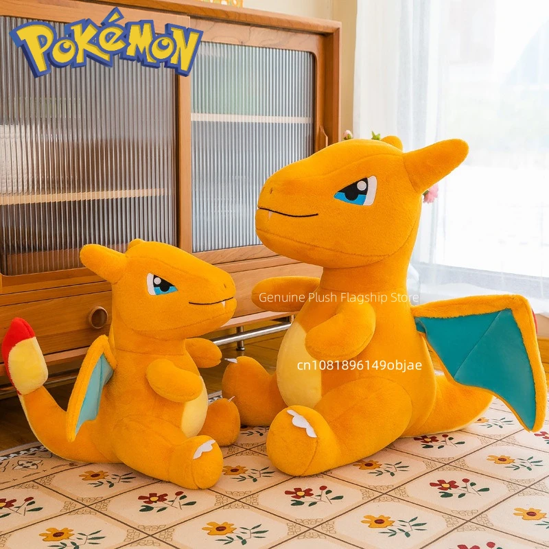 

85cm Super Big Size Pokemon Charizard Anime Plush Stuffed Doll Room Decoration Plushies Pillow Ornaments Children's Gifts