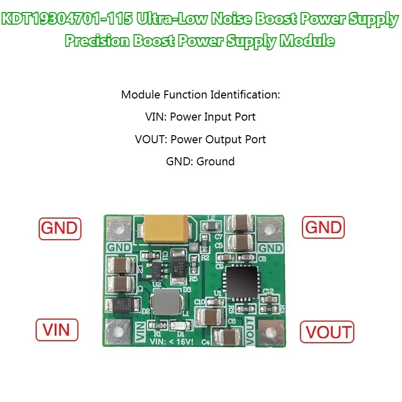 SmCpTPA7A4701 Precision Boost Power Supply Module PLL Active Filter Power Supply, Precision Sensor Power Supply KDT19304701-115