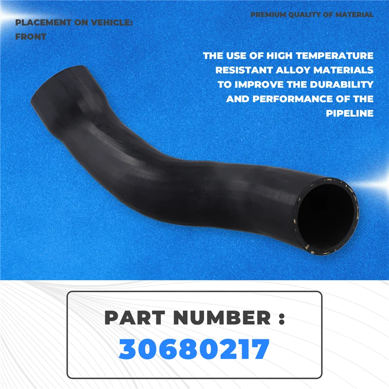 

30680217 Car Air Intake Hose Pipe For Volvo S80 I Xc90 I Intercooler Pipe Xc90 2.4D D5 D3-A04U