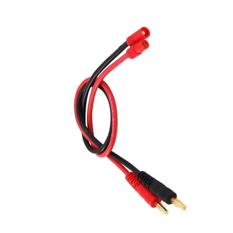 2Pcs RC HXT 3.5MM Charge Cable Wire Lead With 4.0mm Banana Plugs For Rc Lipo Batteries Charger Motor ESC