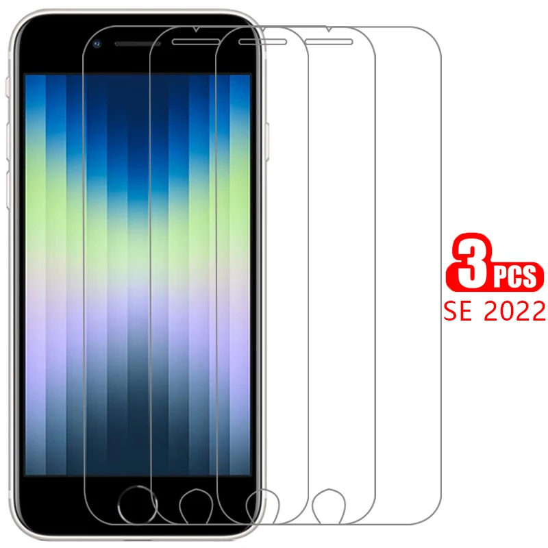 case for apple iphone se 2022 3 tempered glass on iphonese3 se3 se2022 3nd generation back cover i phone ipone iphon ihone iphoe