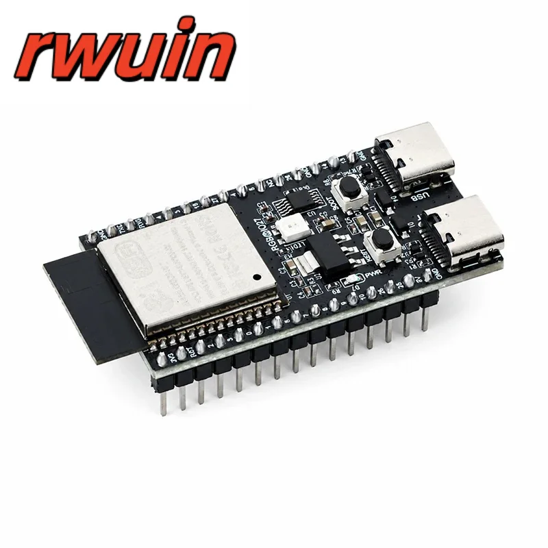 2pcs/1pc ESP32-C5-DevKit ESP32C5 Development Board Module 2.4G 5GHz Dual Band WIFI6 Bluetooth-Compatibe BLE5.0 Zigbee ESP32-C5