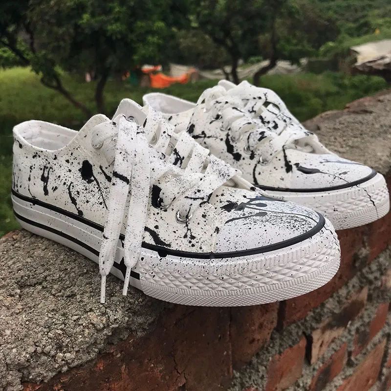Woman plimsolls laced up platform trainers girls espadrilles fashion sports shoes New pink canvas shoes women\'s high top sneaker