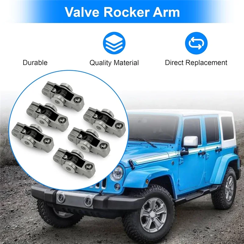 

AB96-Valve Rocker Arm 5047896AC 5047896AD For Chrysler Pacifica Dodge Durango Jeep Wrangler Grand Cherokee Ram Promaster 1500