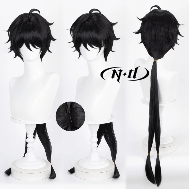 ND Rover Male Cosplay Wigs Hairpiece Wuthering Waves Cosplay Hair Wigs for Comic Con Coser Halloween Costume Theme Party
