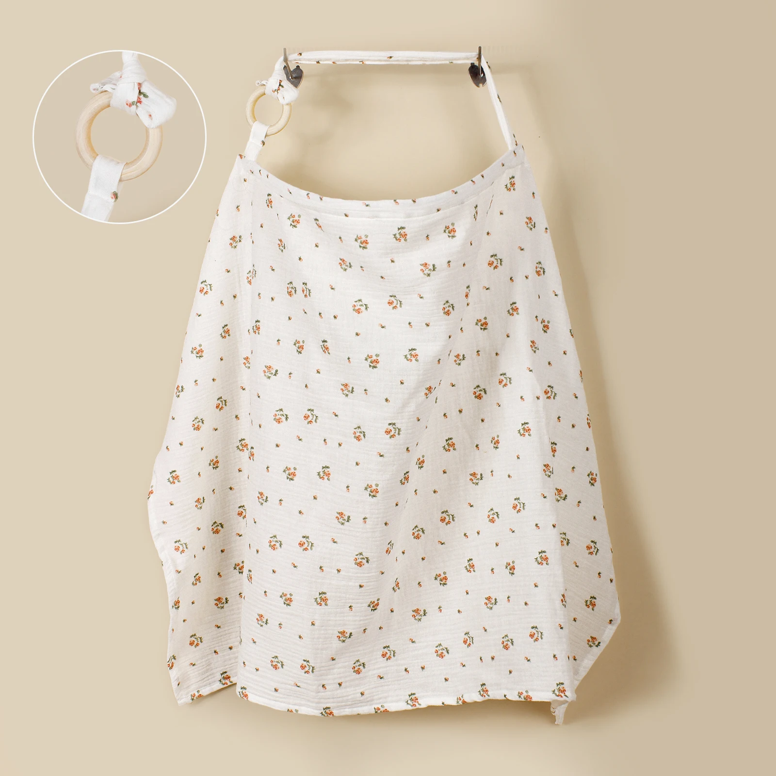 Baby Nursing Cover Mother Outing Breastfeeding Cover Cotton Feeding Nursing Shawel Adjustable Privacy Apron Stroll Blankets