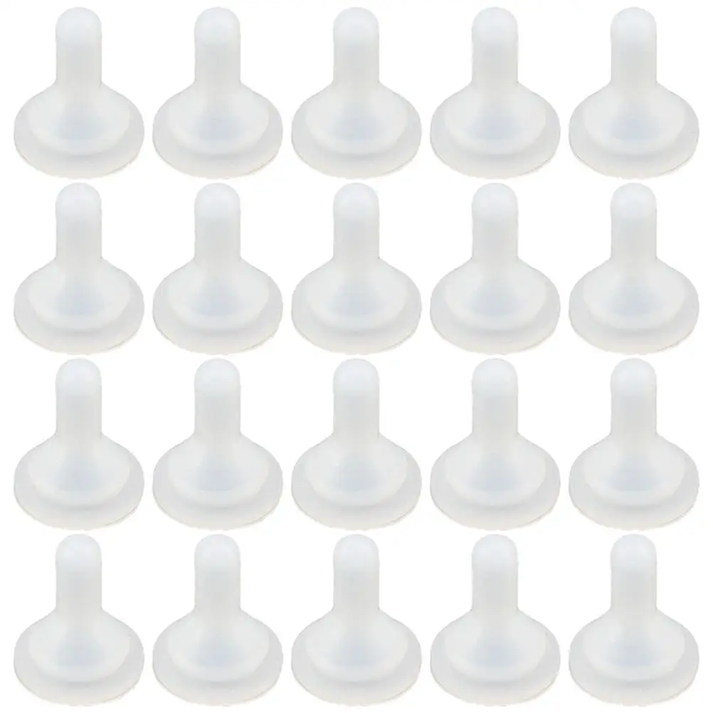 

20 Pcs Pet Bottle Spout Milk Pacifier Puppy Kitten Feeder Baby Supplies Silica Gel Slow Feeder Bowl Dog Cat Pacifier Safe