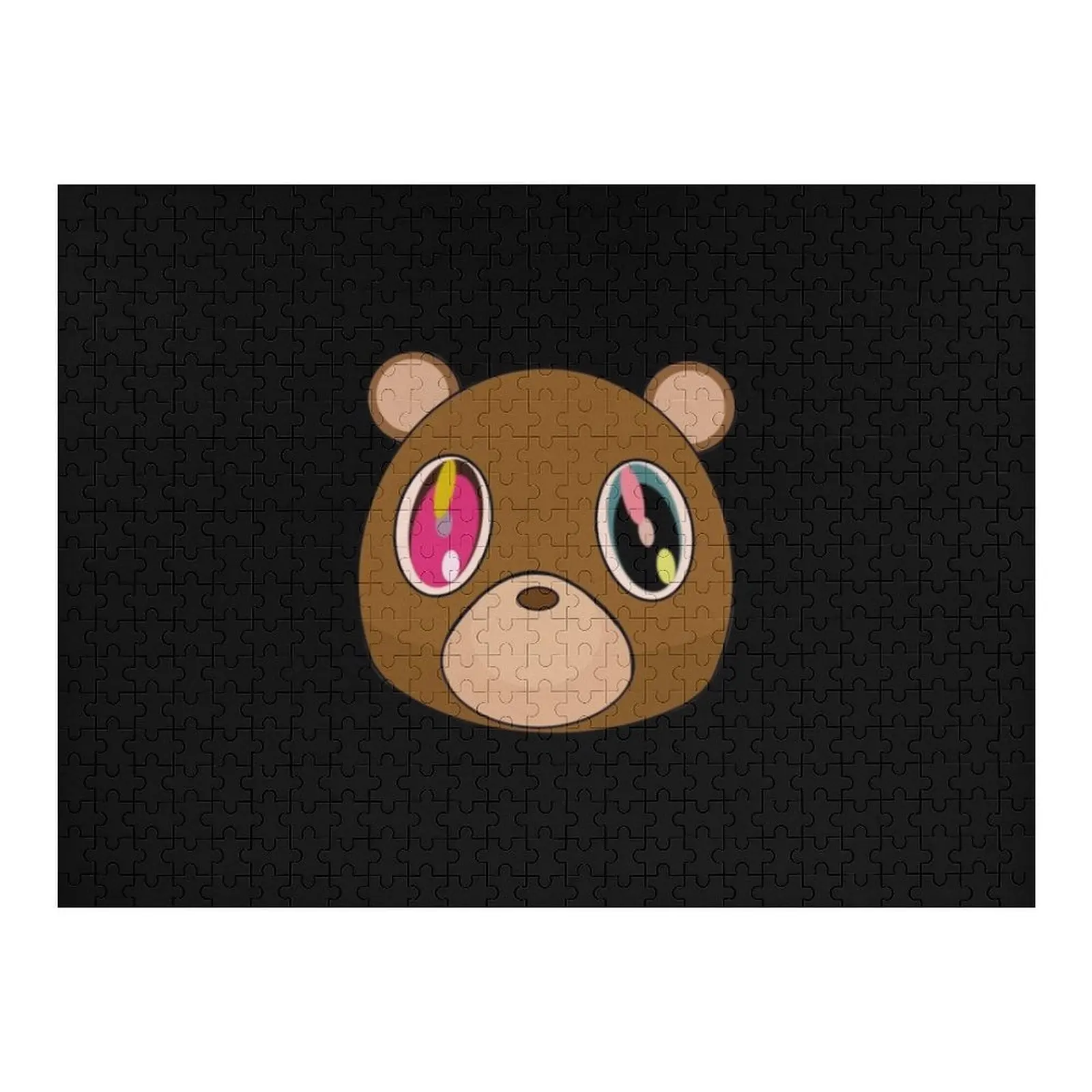 

HEAD BEAR Jigsaw Puzzle Wooden Compositions For Children Personalized Kids Gifts Puzzle