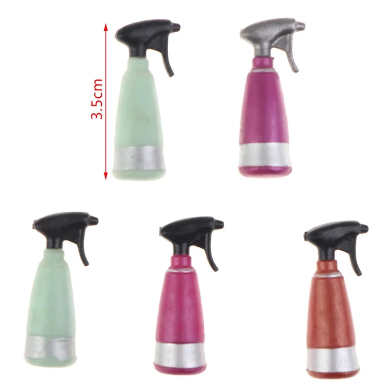 2 uds 1:12 casa de muñecas simulación en miniatura regadera modelo DIY accesorios de jardinería para el hogar