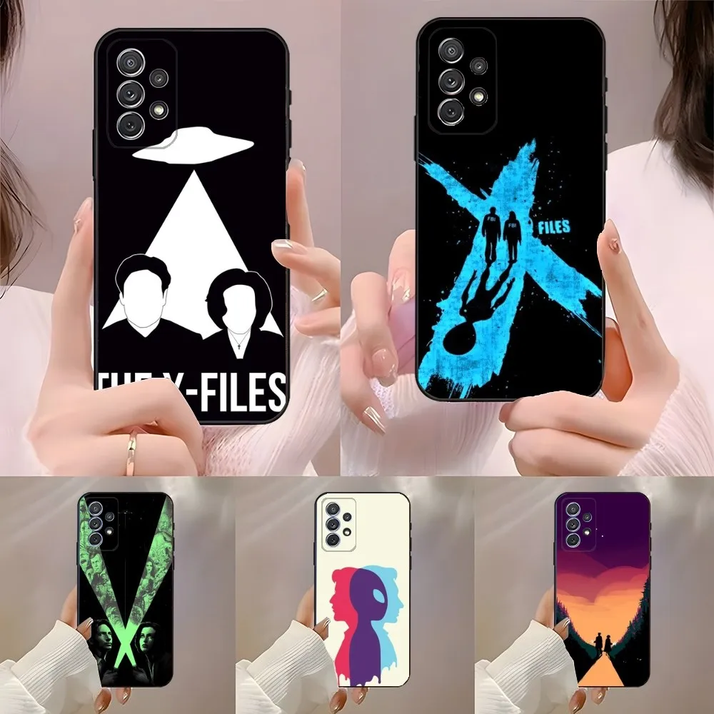 The X Files I want to believe Phone Case For Samsung Galaxy A13,A21s,A22,A31,A32,A52,A53,A71,A80,A91 Soft Black Cover