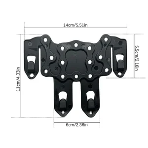 مشبك الحافظة MOLLE-Glock لصيد الادسنس ، حامل على الصدر ، حامل بلاستيكي ، محول ، مشبك سرعة ، منصة ، سترة ، M92 ، 17 ، M92 أفضل 12 حافظة مبيعات من PT92 - No4