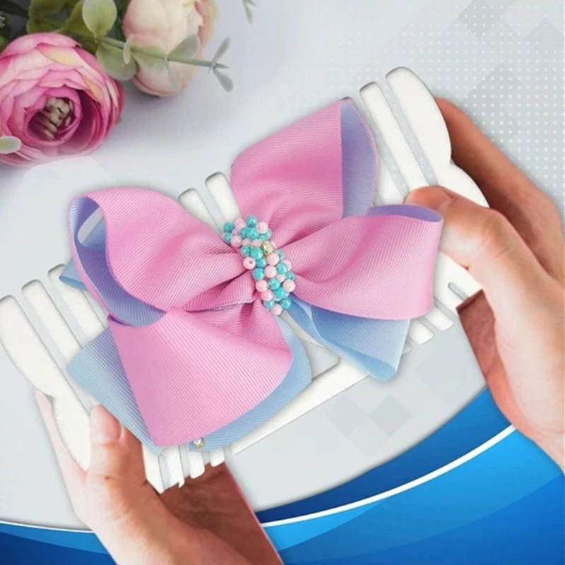 Double Sided Bow Maker for Ribbon Wreath Bow Maker Tool for Creating Gift Bows