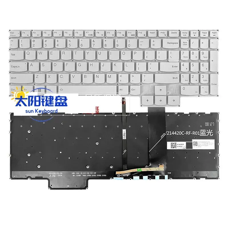 Replacement Keyboard for Lenovo Y9000P R9000P IRX8 IRX9 ARX8 2023 2024 Laptop