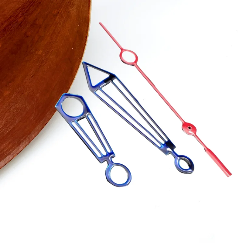 Сине-черные аксессуары для часов, указатель для часов, светящаяся указка, подходит для Omg300 NH35/NH36/4R/7S, стрелки часов с автоматическим механизмом