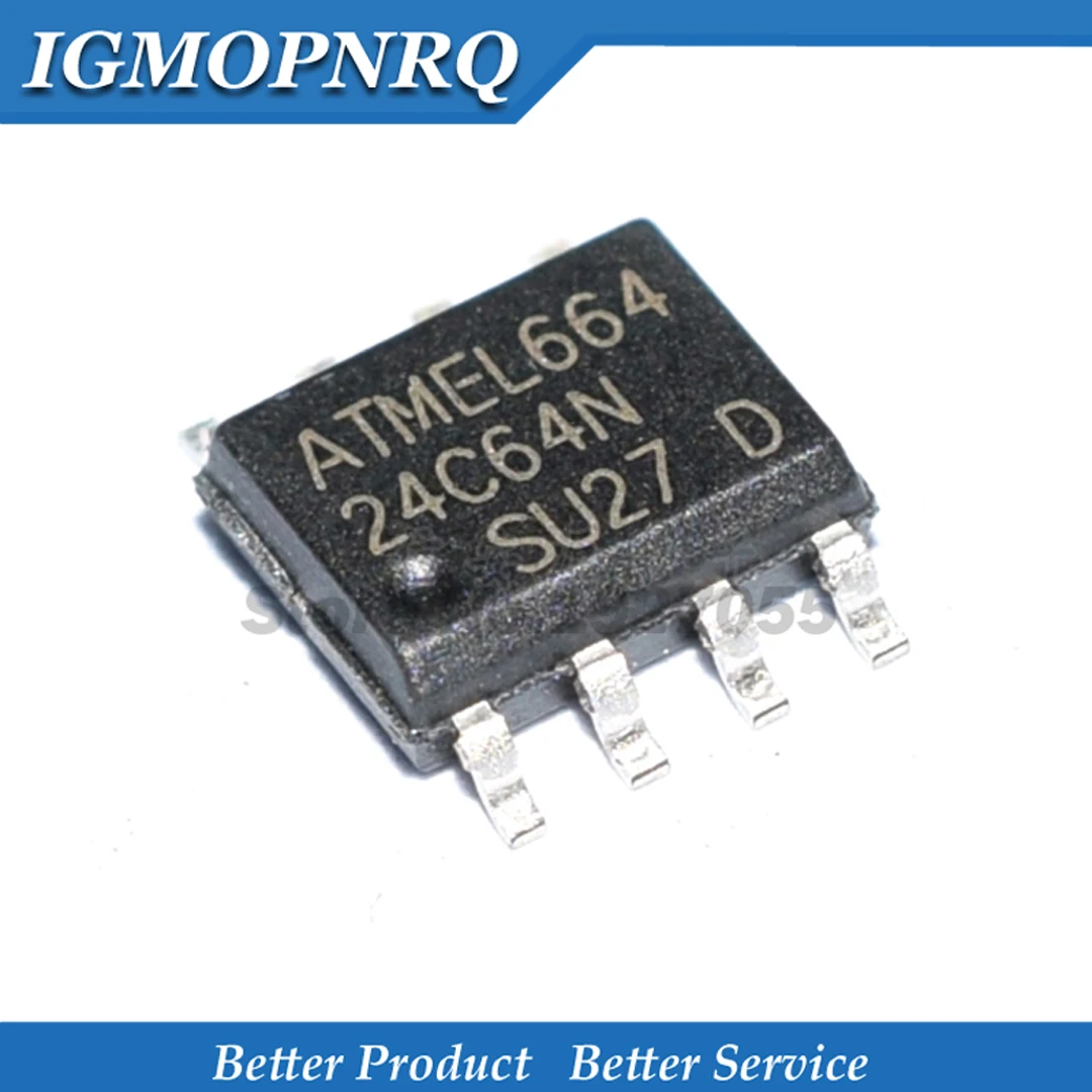رقاقة IC جديدة ، AT24C01 ، AT24C02 ، SOP-8 ، AT24C04 ، AT24C08 ، SOP ، AT24C16 ، AT24C32 ، AT24C64 ، AT24C128 ، AT24C256 ، AT24C512 ، 50 قطعة #2