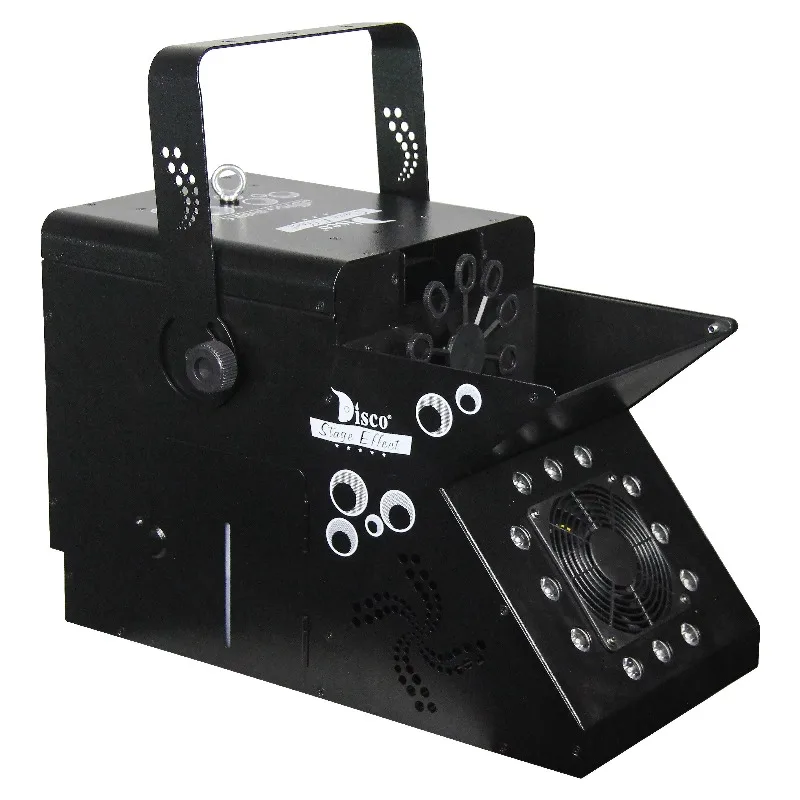 Led Fog Bubble Machine Blower Soap Smoke Machine with Remote Dmx Control for Kids