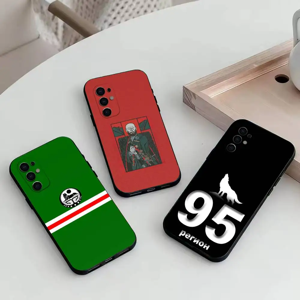 C-Chechen Coat of Arms Art  Phone Case Black Silicone Soft For Samsung S25,S24,S21,S22,S23,S30,Ultra,S20,Plus,Fe,Lite