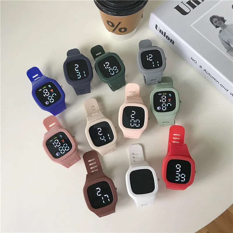 NewledOutdoor Sports Ekran dotykowy Elektroniczny zegarek Dzieci szkół podstawowych Tylko czas oglądania Chłopcy Dziewczęta Chłopcy i dziewczęta