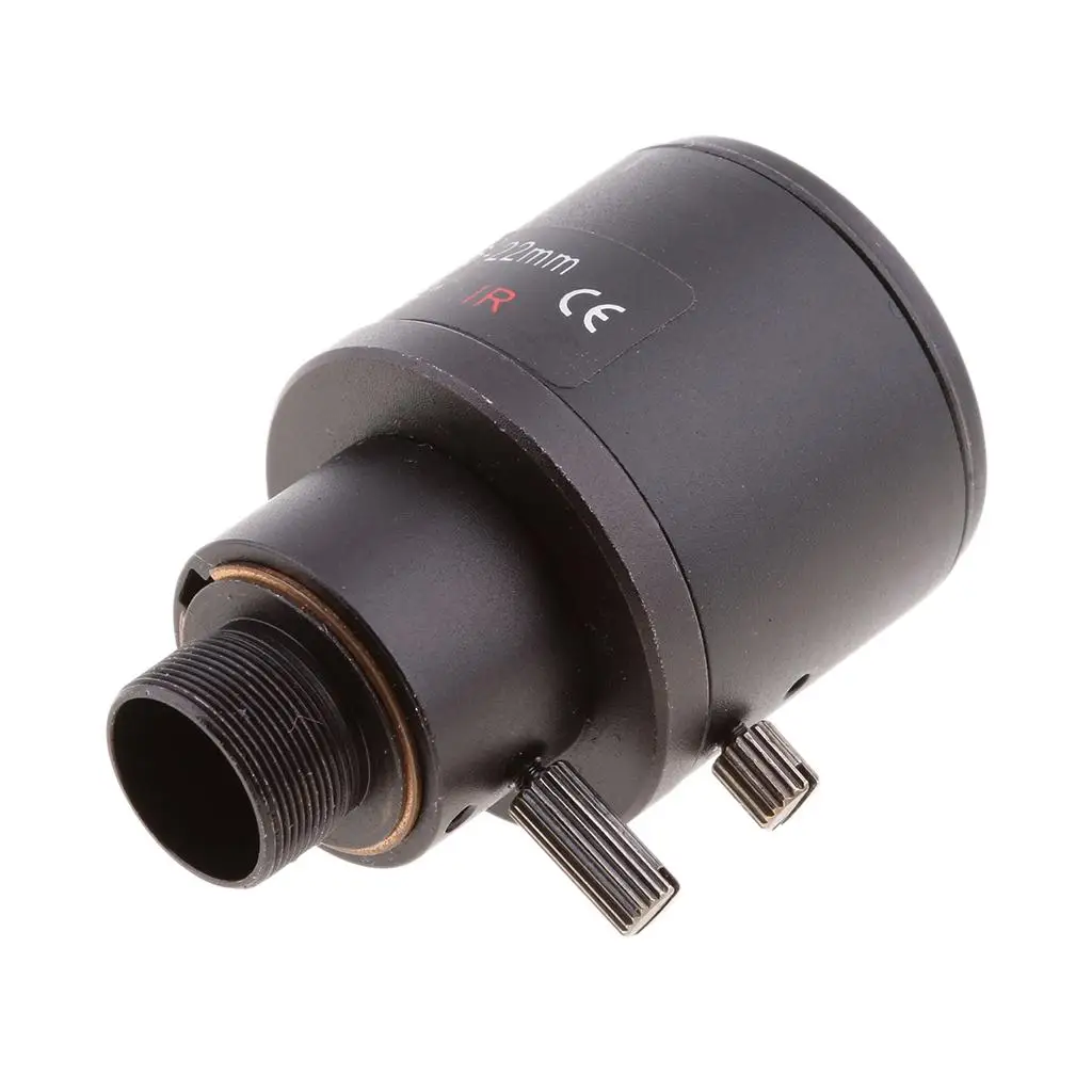 M12 Mount 5MP Security Camera Lens Varifocal IR Board Lens Alloy Wide Angle Mini for Property Monitoring