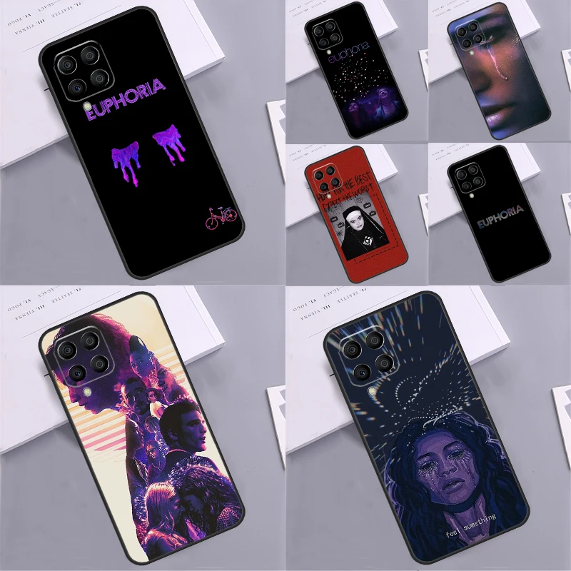 Funda serie de TV americana Euphoria para Samsung Galaxy M35 M55 M14 M34 M54 M11 M21 M31 M13 M33 M53 M15 M12 M32 M52 M06 M16