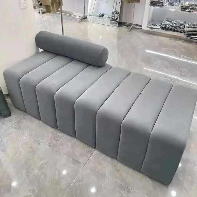 French Creative Shoe-changing Stool Household Sofa Stools Light Luxury High-end Sense Living Room Furniture Entrance Ottomans image 4