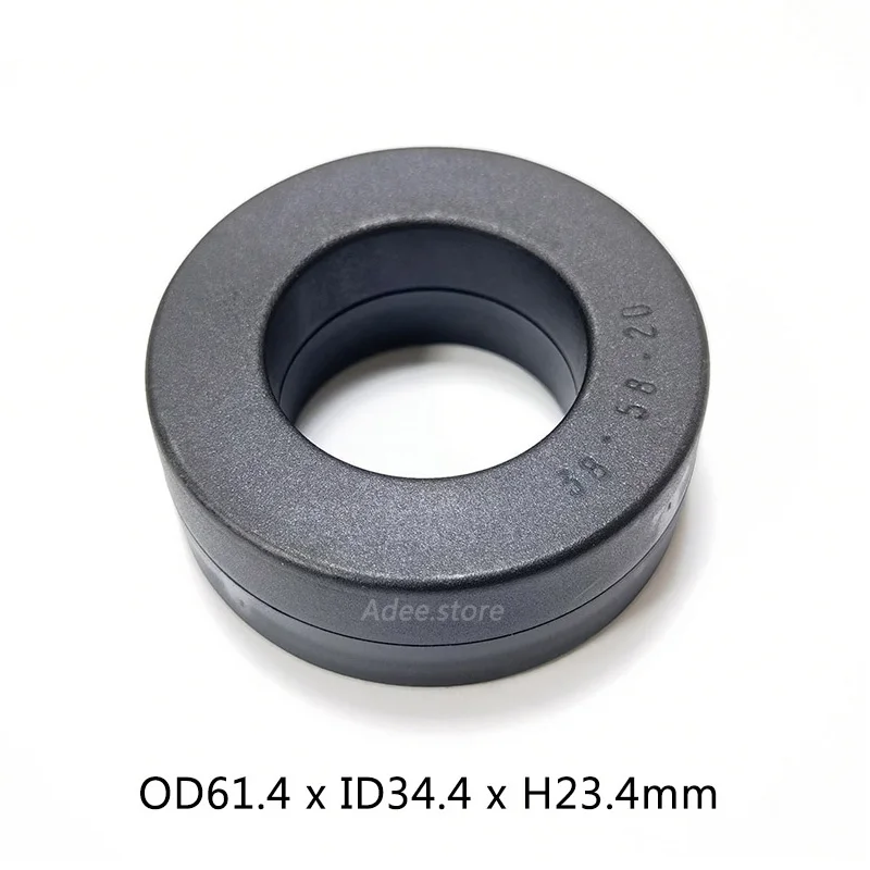 T583820 5PCS Ui 20000 100000 Permeability High Inductance Black Plastic Housing Amorphous Nanocrystalline Core With 30uH 60uH