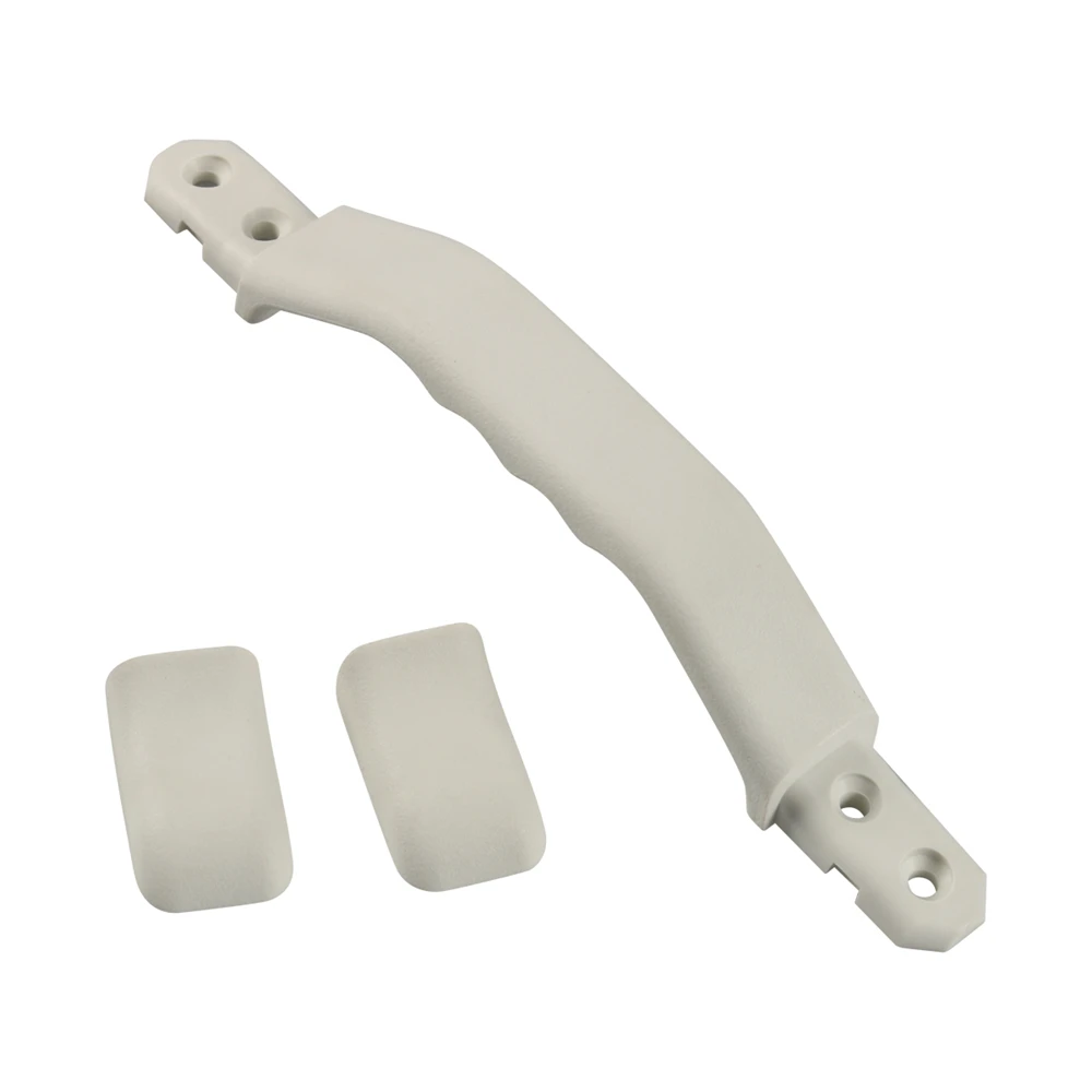 for Camper 23CM RV Grab Door Handle Nylon for Trailer Cargo Trailer Motor Home Boat Automotive Cart Black White