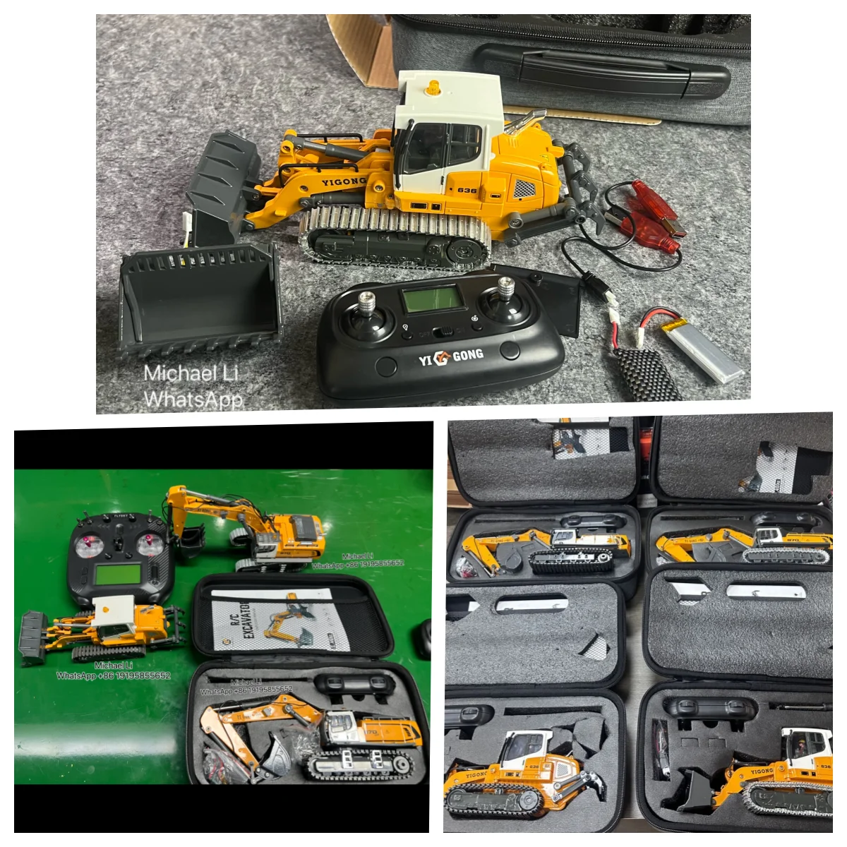 

New Mini CUT 636 1/50 RC Loader Earth Mover Electric Remote Control Truck Cars Vehicle Model for Adult