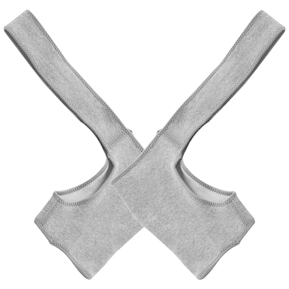 

Sports Shoulder Pads Fitness Strap Adjustable Latex Silk Brace Men Women Warm Protection Weightlifting Protector