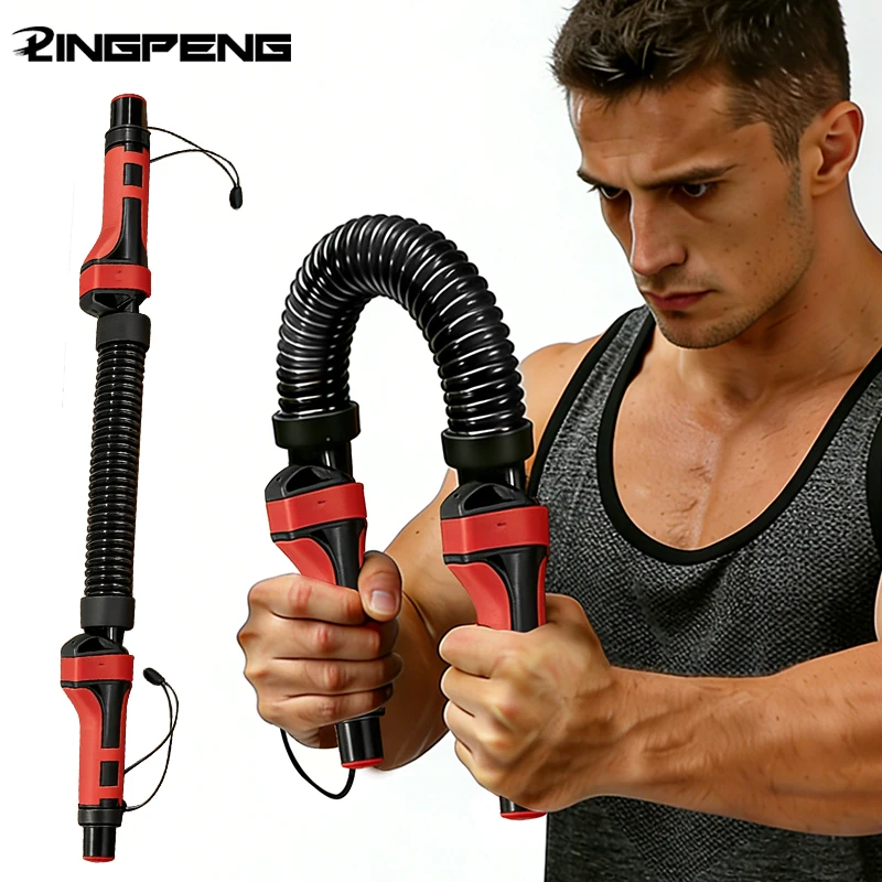 Armkraft-Trainingsgerät für Männer, Heimfitness-Ausrüstung, Verstellbarer 30kg Muskeltrainer