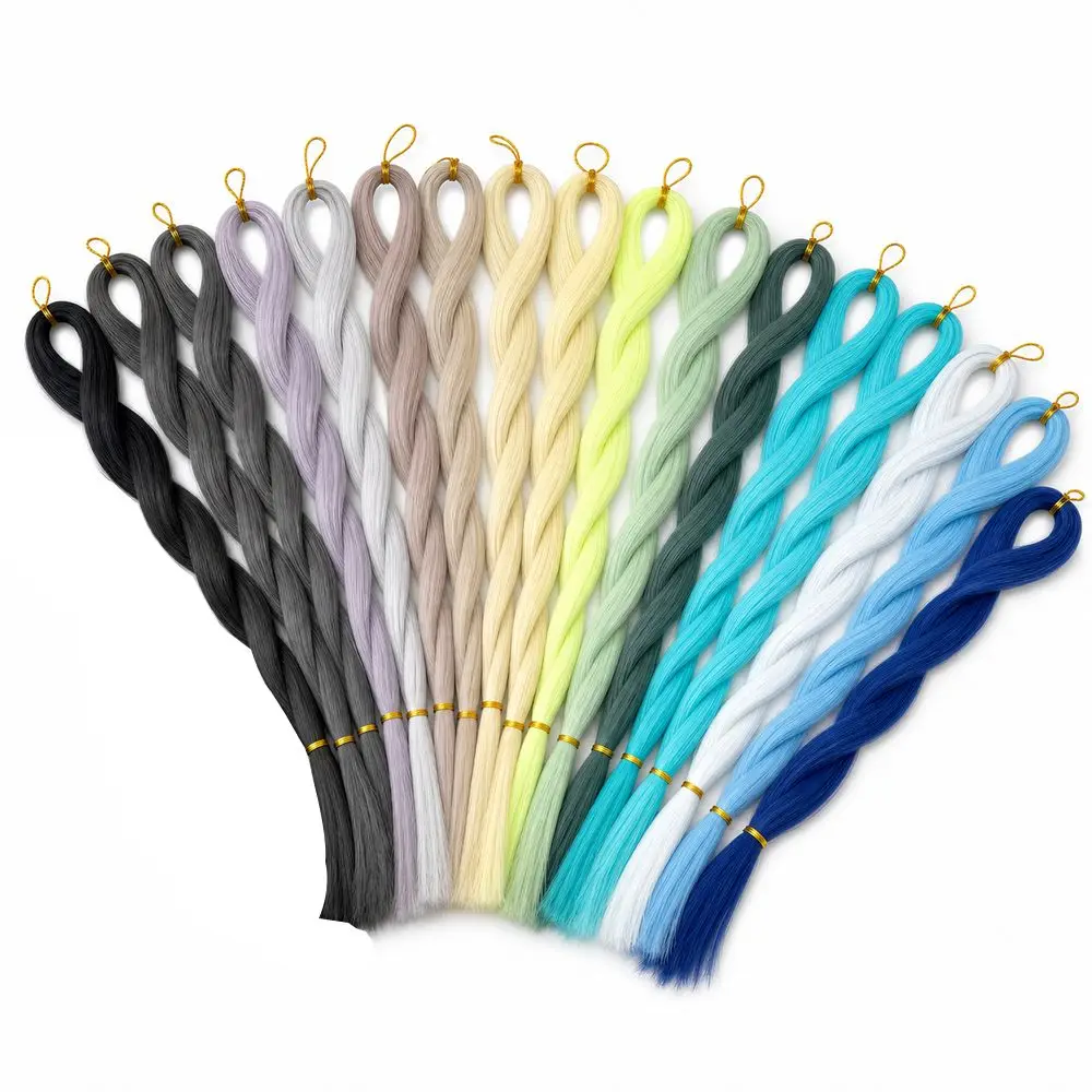 Heat-Resistant Fiber Doll Hair Rooting 80cm Smooth Straight Heat-Resistant Fiber Doll Hair Heat-resistant for BJD SD Doll