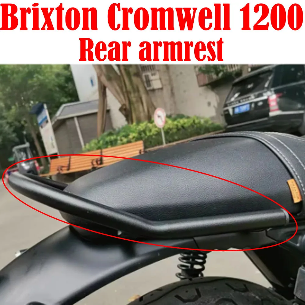 For Brixton Cromwell 1200 Cromwell1200 1200Cromwell 1200 Motorcycle Accessories Rear Passenger Armrest Handrail Armrests