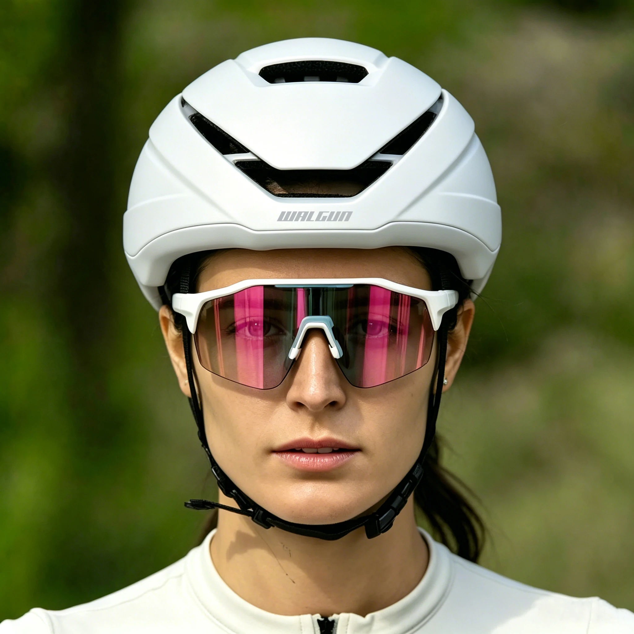 WALGUNt WASABI Aero Bicycle Helmet Racing Road Bike Helmets for Men Women Ultraligh 280g Two Modes Aerodynamics Cycling Parts