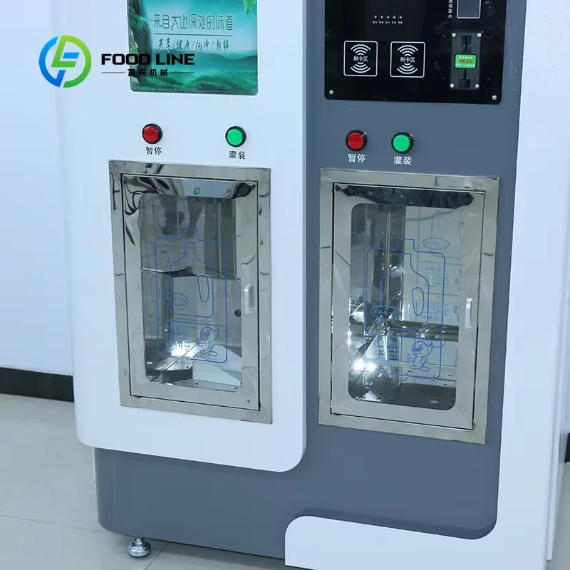Automatic pure ex-factory price coin-operated beverage water purification vending machine