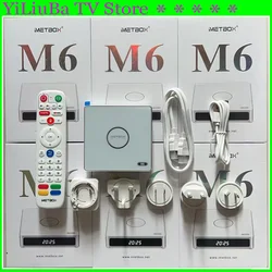 [Genuine]Newest IMETBOX M6 Smart TV Box Global version Android12 4G 64G with Vioce Control Wifi6 8K UHD 3D Bestselling Worldwide