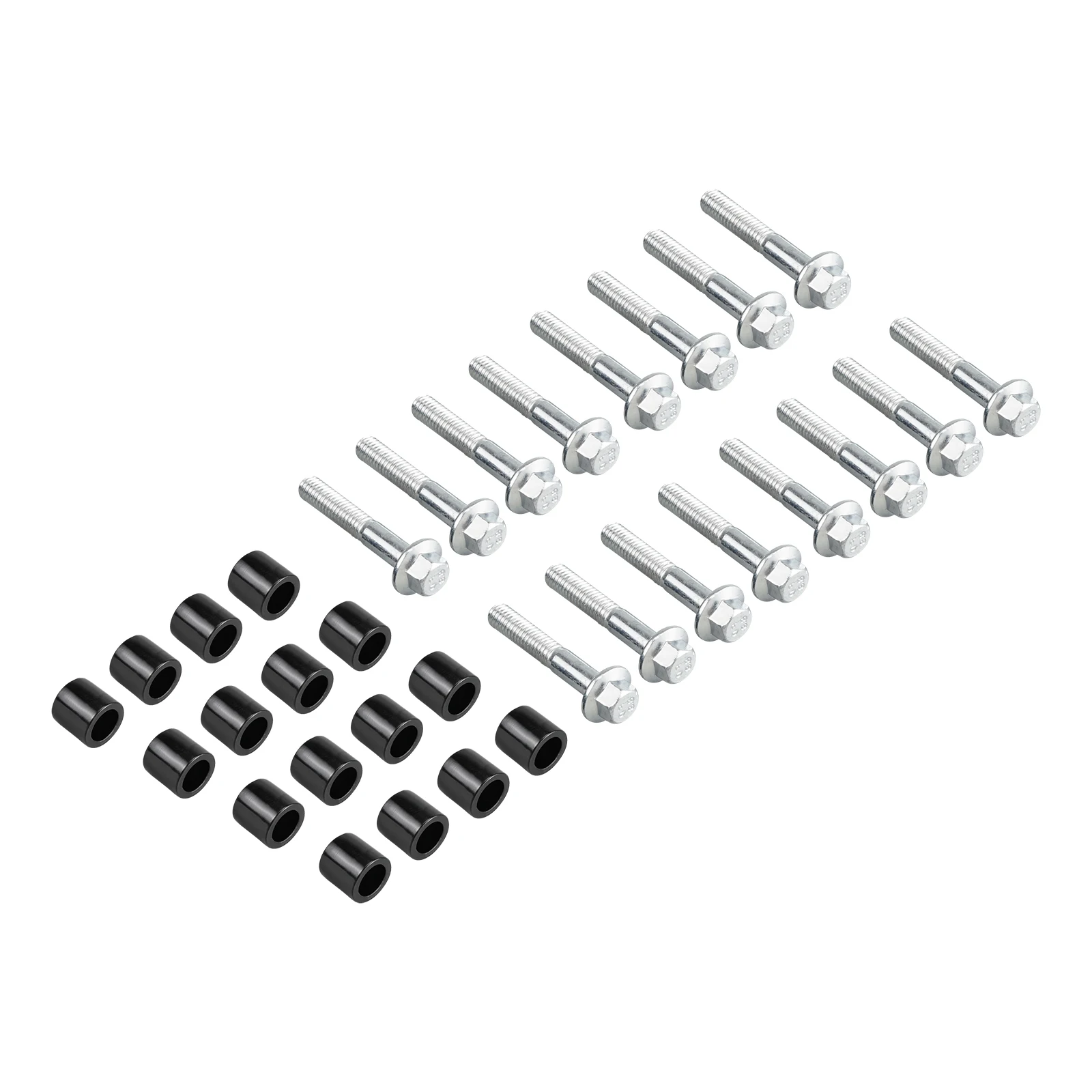 16Pcs Coil Spacers Bolts Brackets Kit for LS D514A D510C Coils, CNC 6061-T6 Aluminum