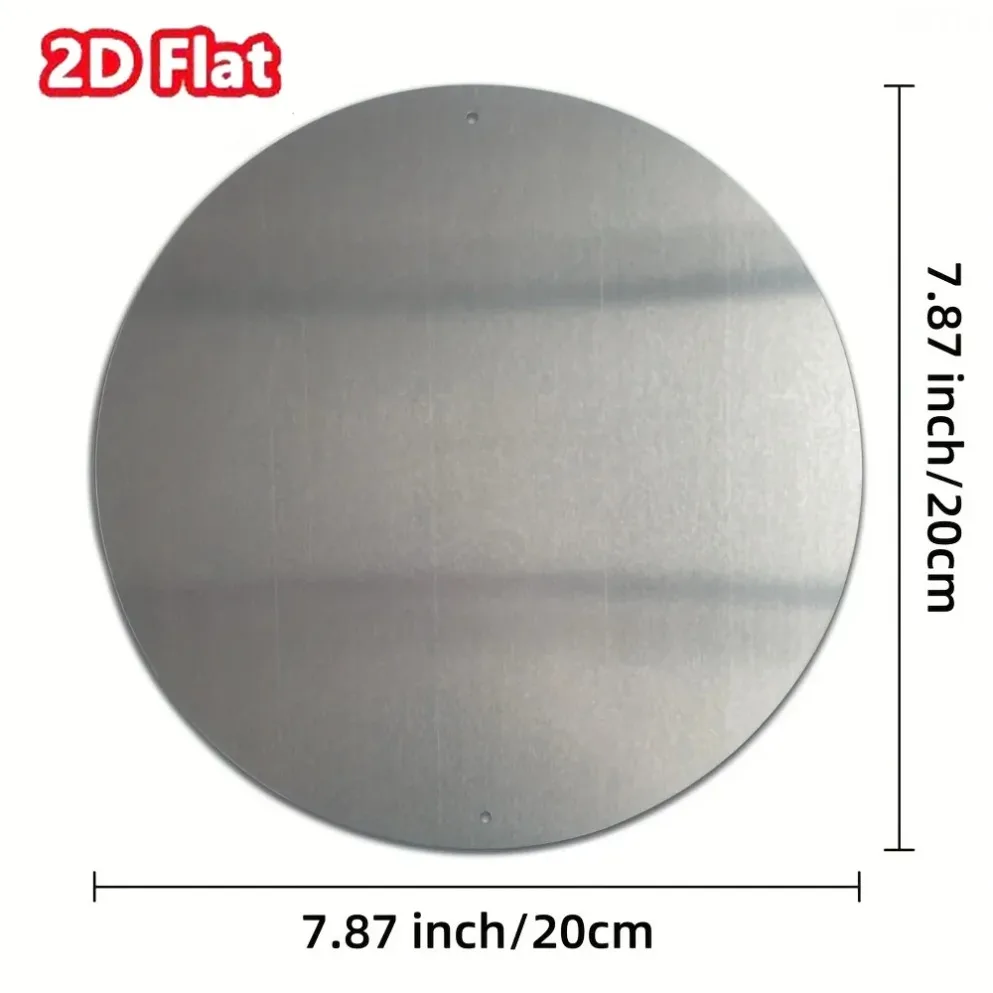 2D شقة 1PC مصباح زيت تقليدي وتصميم فني مطلي سعيد ديوالي علامة مستديرة لتزيين المنزل