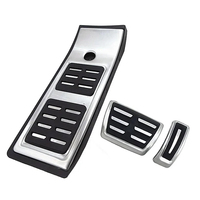 LHD Car Pedals for Audi Q5 FY 2018 2019 2020 2021 2022 2023 Stainless Steel Gas Fuel Brake Foot Rest Pedal Cover Pad Accessories